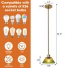 Parrot Uncle 7.5" Modern Brass Ceiling Light 1-Light - 3 of 4