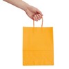 Blue Panda 25 Pack Medium Paper Gift Bags with Handles for Candy, Gifts, Orange, 8 x 10 x 4 In - 4 of 4