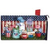 Briarwood Lane Mailbox Cover  - Standard Size - American Picnic Summer Magnetic For Summer Mailbox Cover - 3 of 3