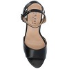 Journee Collection Womens Medium and Wide Width Nairri Vegan Leather Platform Heel Sandals - 4 of 4