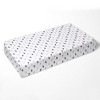 Bacati - Little Sailor Whales Girls Muslin 100 percent Cotton Universal Baby US Standard Crib or Toddler Bed Fitted Sheet - 2 of 4