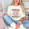 Simply Sage Market Women's North Pole University Stars Short Sleeve Garment Dyed Tee - 2 of 4