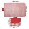 Unique Bargains Picnic Blanket Waterproof Washable Lightweight with Handle Used for Hiking Travel Camping - 2 of 4