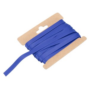 Unique Bargains Satin Fabric Quilting Hemming Binding DIY Craft Double-Fold Bias Tape - 1 of 4