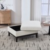 Mlmh & Kngwa 33.9"W Modern Rectangula Storage Ottoman,Coffee Table Foot Stool With Reversible Lid - 3 of 4