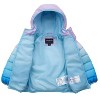 Rokka&Rolla Toddler Little Girls' Light Puffer Jacket Winter Coat - 4 of 4