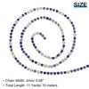 Unique Bargains Clothing Decoration Crystal Rhinestone Sew on Close Claw Chain Trim - 2 of 4