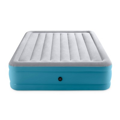 Intex Raised Comfort Pillowtop 20 Queen Air Mattress With Built In Pump :  Target