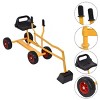 Costway Heavy Duty Kid Ride-on Sand Digger Excavator Digging Scooper ...