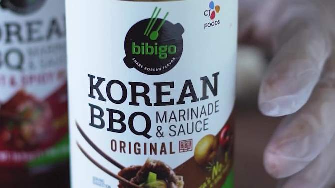 Bibigo Korean BBQ Marinade &#38; Sauce Original - 16.9oz, 2 of 9, play video
