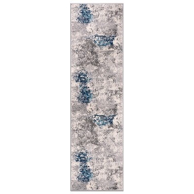 World Rug Gallery Prague Distressed Abstract Area Rug