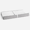 Bacati - Love Gray/White Diamond Plush Changing Pad Cover - 4 of 4