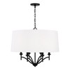 Capital Lighting Peyton 6 - Light Pendant in  Matte Black - 3 of 4
