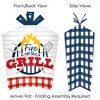 Big Dot of Happiness Fire Up the Grill - Table Decorations - Summer BBQ Picnic Party Fold and Flare Centerpieces - 10 Count - 2 of 4