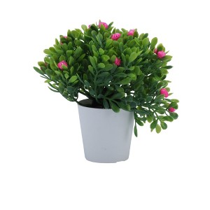 Unique Bargains Artificial Plants Mini Gypsophila Plastic 2.36"x2.36"x5.12" 1 Pc - 1 of 4