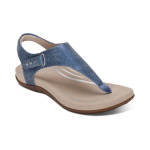 Aetrex Ellie Adjustable Quarter Strap Thong Sandal - 1 of 4