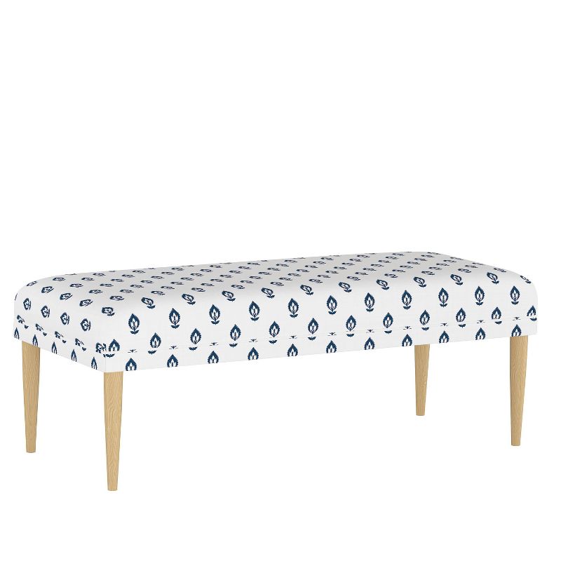 Skyline Furniture Fullerton Upholstered Bench in Patterns, 3 of 8