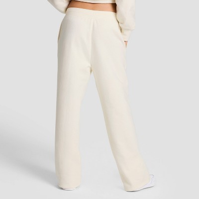 Champion Women's High-Rise Fleece Wide Leg Sweatpants