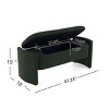 Boucle Upholstered Storage Ottoman,Modern Storage Bench for Bedroom, Living Room-Tanpinhause - 2 of 4