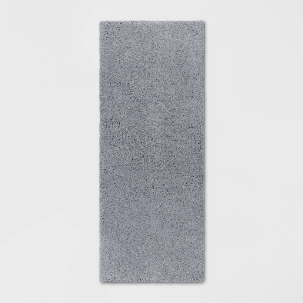 24inx60in Bath Rug Light Gray - Threshold Signature™