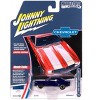 1969 Chevrolet Camaro Z28 Blue Metallic with White and Interior "Muscle Cars USA" 1/64 Diecast Model Car by Johnny Lightning - 4 of 4