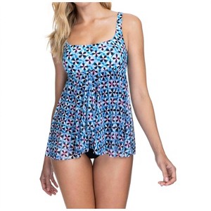 Women's Scoop Neck Flyaway One Piece Swimsuit - Profile By Gottex - 1 of 3