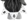 SEVOBAL Party Decorations and Accessories Fabric Black Gnome with Boo Banner Customizable Decoration for Halloween Decor, Black White, 8.3"*4"*20" - 4 of 4