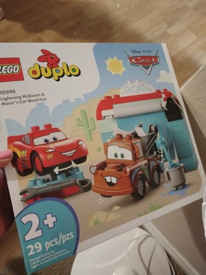 Lego Duplo  Disney Lightning Mcqueen & Mater's Car Wash Fun 10996 : Target