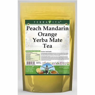 TerraVita Peach Mandarin Orange Yerba Mate Tea (50 tea bags, ZIN: 565579)