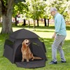 PawHut Pop Up Dog Tent for Extra Large and Large Dogs, Portable Pet Camping Tent with Carrying Bag for Beach, Backyard, Home - image 3 of 4