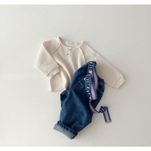 MyKids-Usa Baby Striped & Polka Dot Pattern & Solid Color Loose Comfort Shirt - 1 of 4