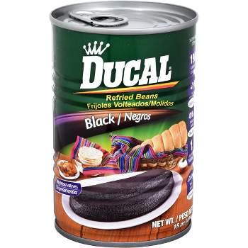 Ducal Refried Black Beans - 15oz