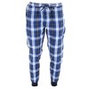 Ten West Apparel Men's Plaid Jogger and Crew Long Sleeve Pajama Set - 3 of 3