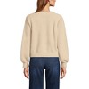 Lands' End Women's Fuzzy Eyelash Cable Cardigan Sweater - 2 of 3