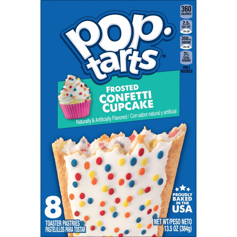 Pop-Tarts Frosted Confetti Cupcake Pastries- 8ct /13.5oz, 3 of 13