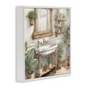 Stupell Industries Bathroom View with Plants, 24" x 24" - 3 of 4