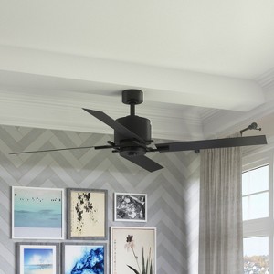 Urban Ambiance Luxury Urban Loft Indoor Ceiling Fan,  15.4"H x 56"W,  Charcoal, UHP9060 - 1 of 4
