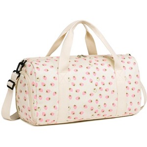 Generic Duffle Bag Girls Kids Cute Gym Bag with Shoes Compartment - 1 of 4