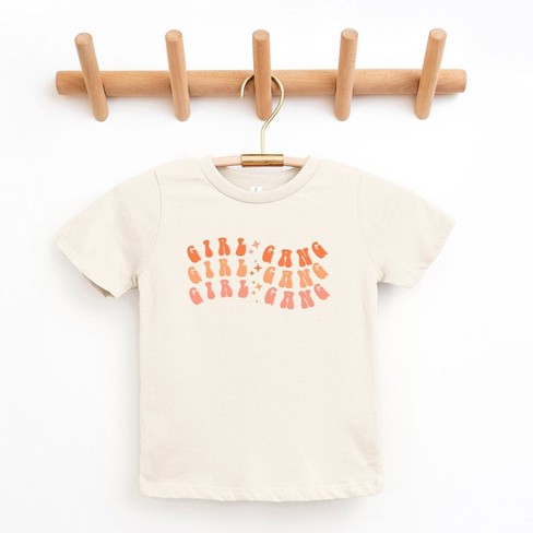 The Juniper Shop Girl Gang Wavy Toddler Short Sleeve Tee - image 1 of 2