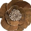Vickerman 4" Natural Botanicals Dried Sola Flower on Wire Stem - 3 of 4