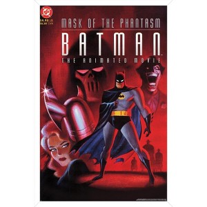 Trends International DC Comics Movie Batman: Mask Of The Phantasm - Key Art Framed Wall Poster Prints - 1 of 4