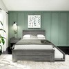 Plank+Beam Solid Wood Farmhouse Full Bed with Panel Headboard with Trundle - 4 of 4