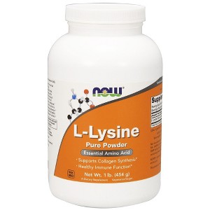 Lysine Powder by Now Foods  -  1 lbs Powder - 1 of 2