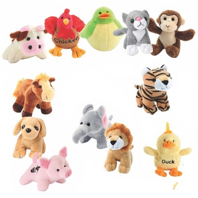 Kovot 12 Plush Talking Animal Sound Toys Baby Gift & Party Favors ...