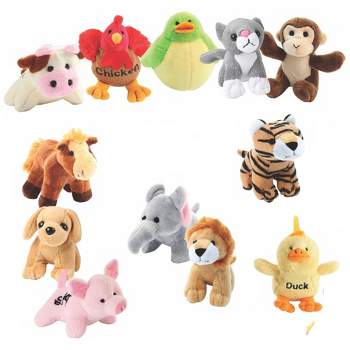 Kovot 12 Plush Talking Animal Sound Toys Baby Gift & Party Favors Squishy Stuffed Animals with Interactive Sound