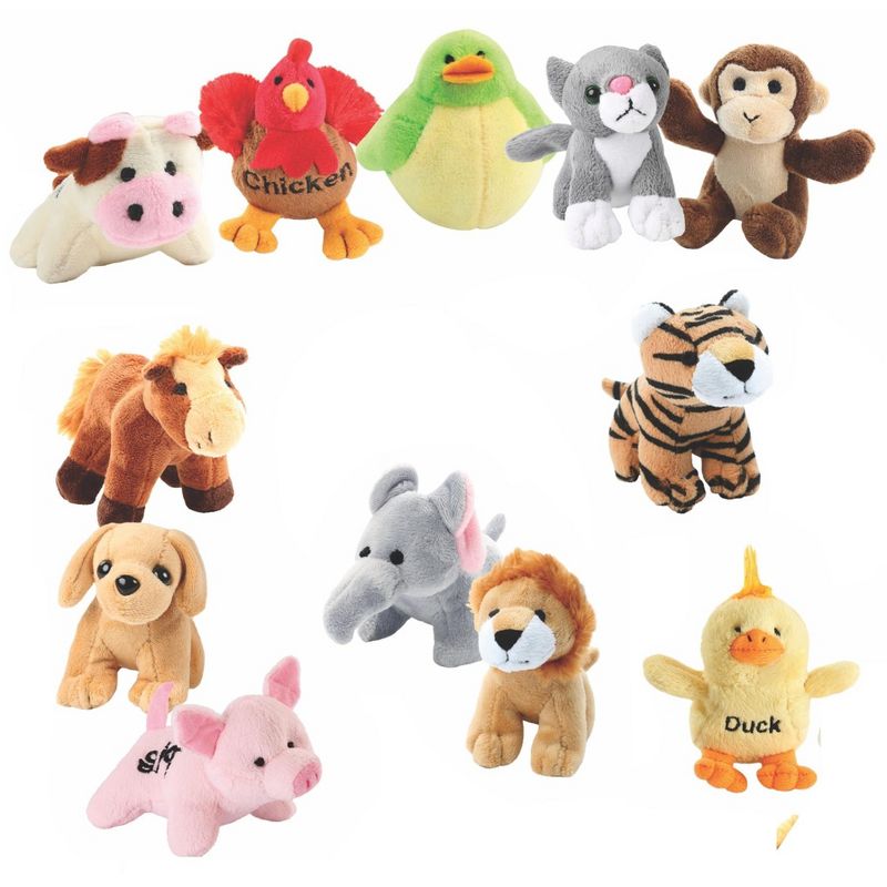 Kovot 12 Plush Talking Animal Sound Toys Baby Gift & Party Favors Squishy Stuffed Animals with Interactive Sound, 1 of 5