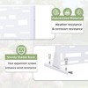 PexFix Outdoor Privacy Screen Galvanized Steel Panel Divider - 4 of 4