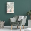 Trademark Fine Art - Sarah Manovski  Yoga Boho Sun Rise Green 7 Canvas Art - 3 of 4