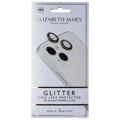 Elizabeth James Ring Lens Protector for iPhone 14/14 Plus - Glitter
