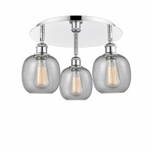 Belfast - 3 Light Flush Mount In Industrial Style-9.5 Inches Tall and 17.75 Inches Wide - 1 of 1